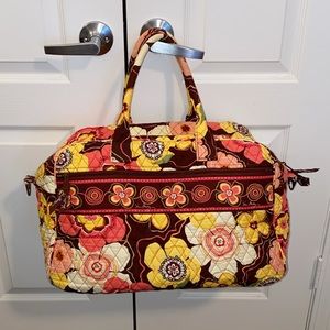 Vera Bradley Buttercup Weekender Travel Bag